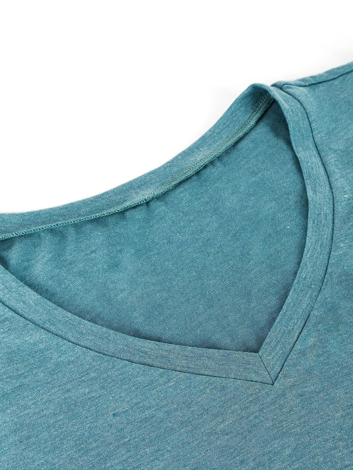 Kizzy - Breathable Petal Sleevee T-Shirt