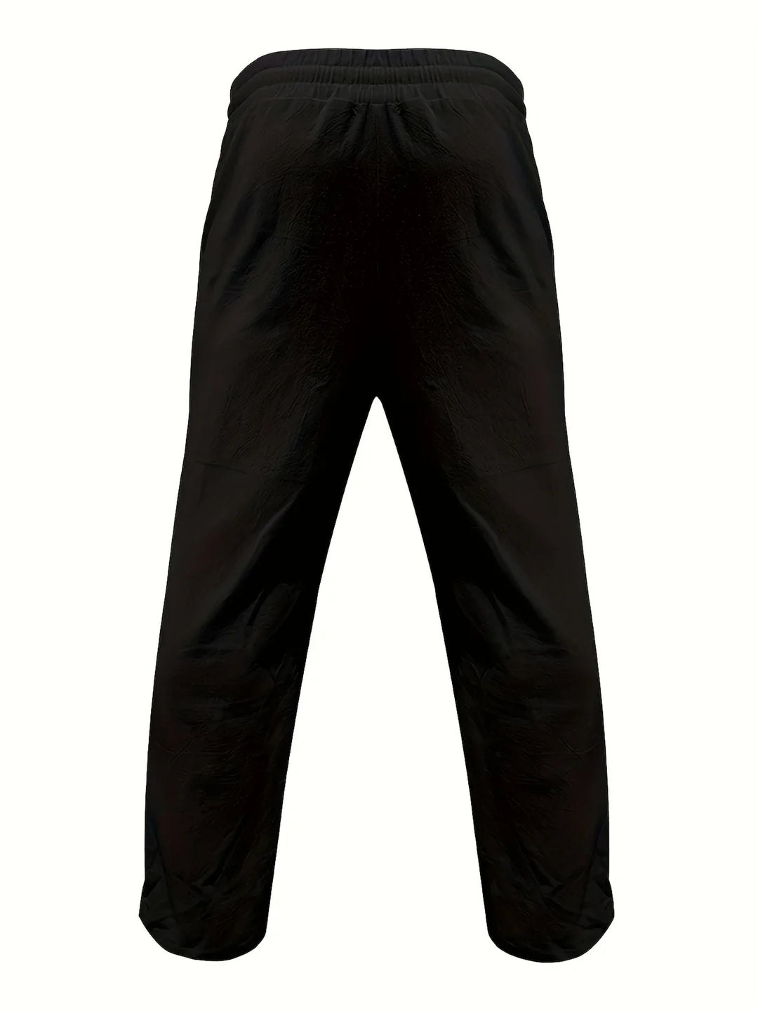 Beslan - Elegant Straight Leg Pants With Golden Buttons