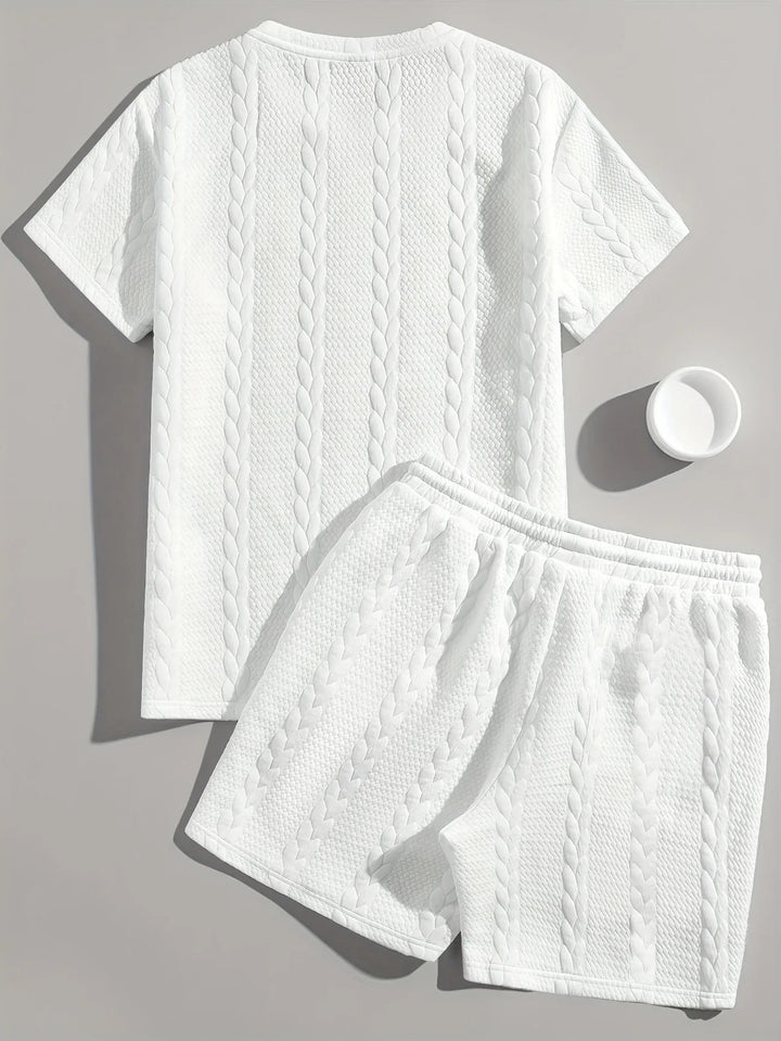Archie - Casual Knitted Two Picec Set
