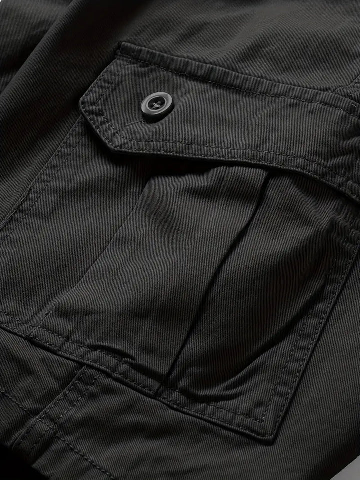 Mauro - Elegant Shorts With Multi Pockets