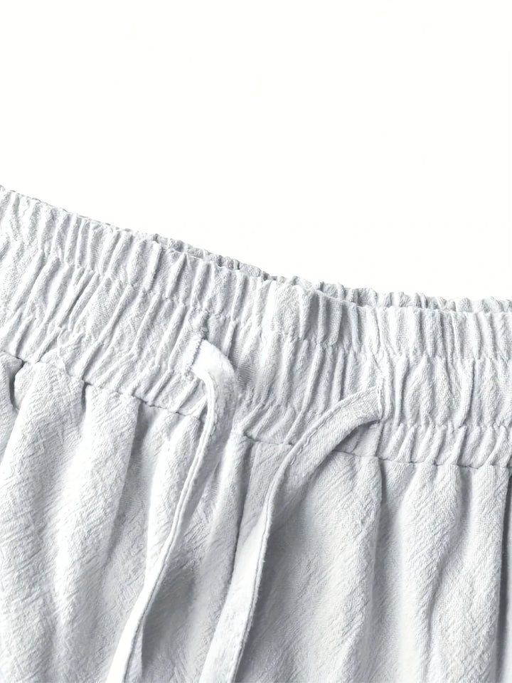 Callan - Casual Linen Shorts With Pocket