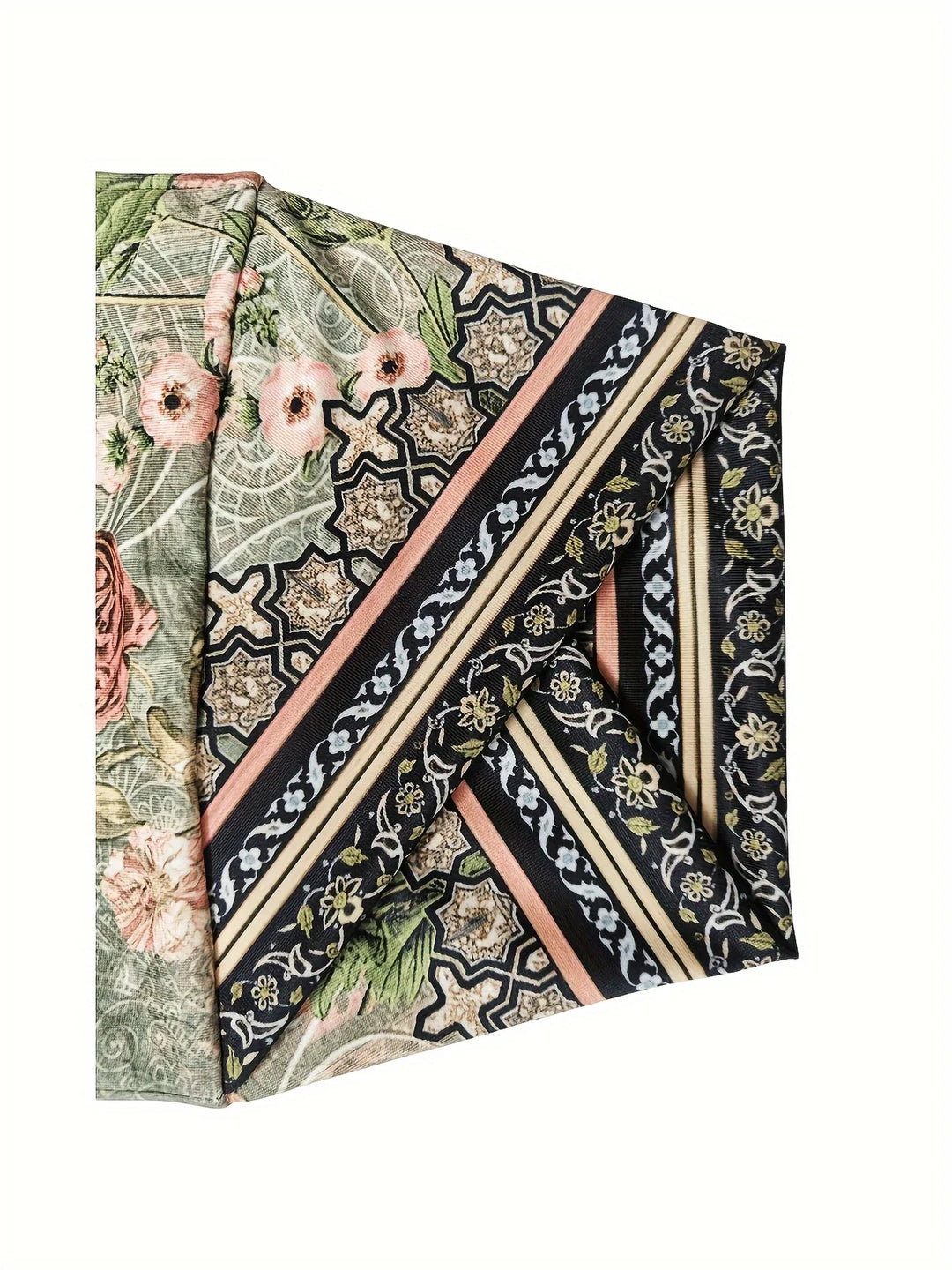 Kayden - Vintage Floral Capri Pants