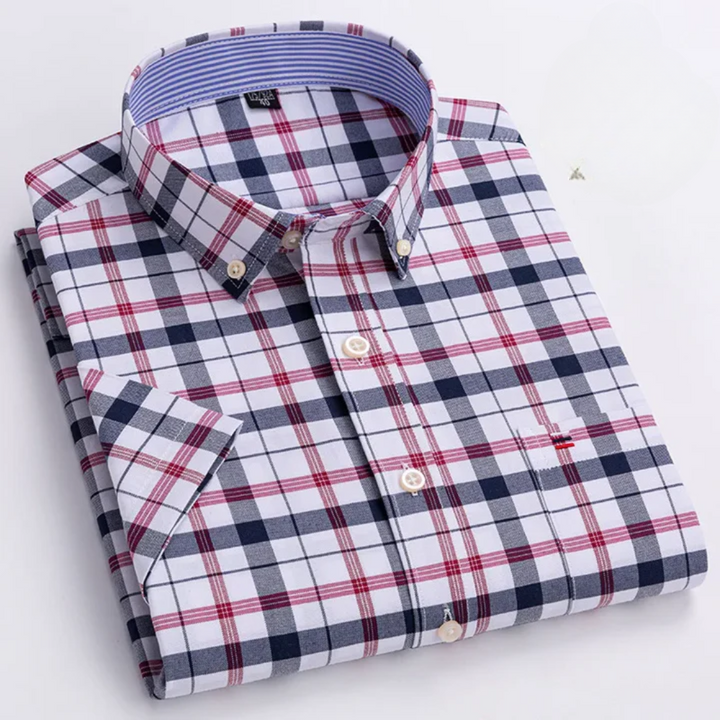 Petersen - Classic Cotton Shirt With Pattern