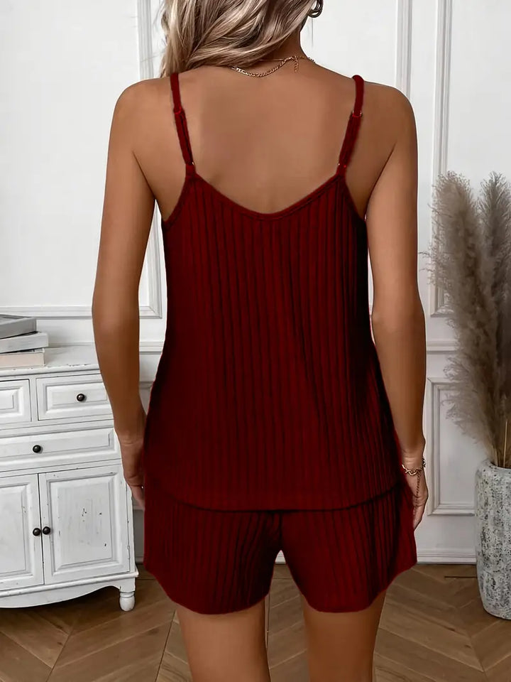 Isalie - Sleeveless Two Piece Set