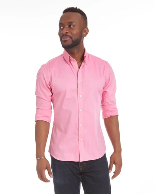 Ceferino - Casual Long Sleeve Shirt With Button