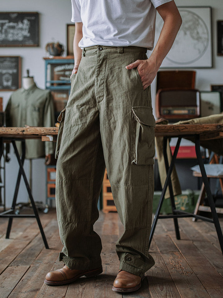 Ibrahim - Army M-47 Herringbone Twill Trouser