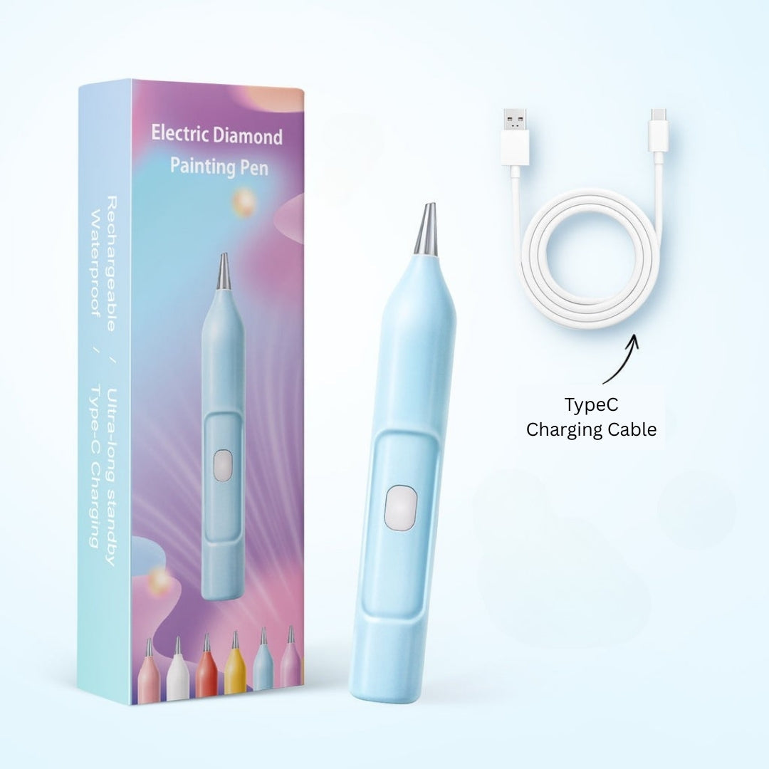 DazzleDot - Electric Diamond Painting Pen 6 Colors