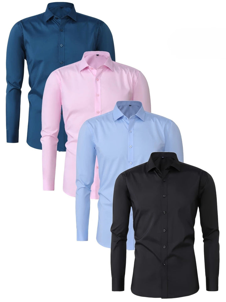 Byron - Elegant Long Sleeve Shirt With Button