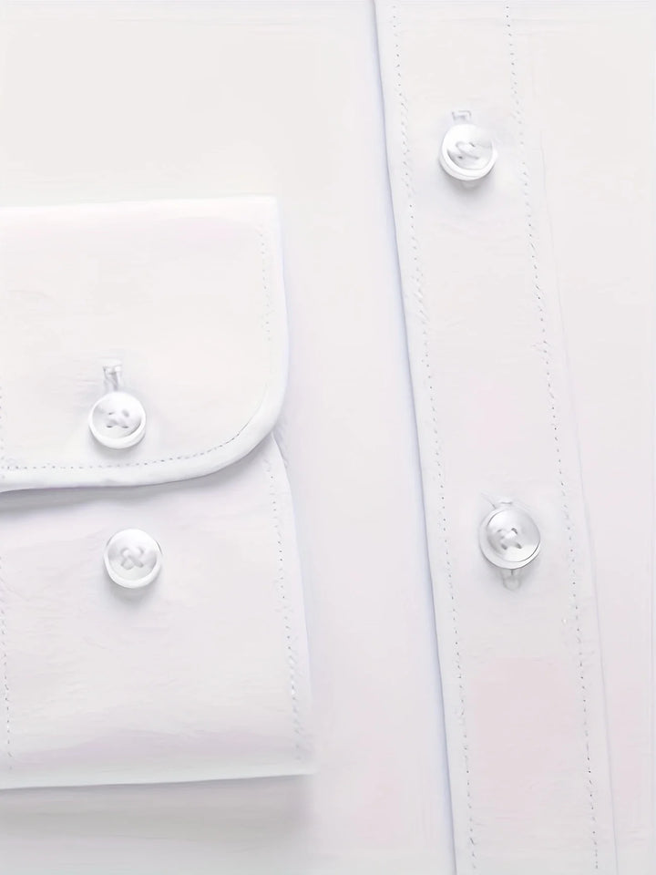 Ezra - Elegant Slim Fit Shirt With Button