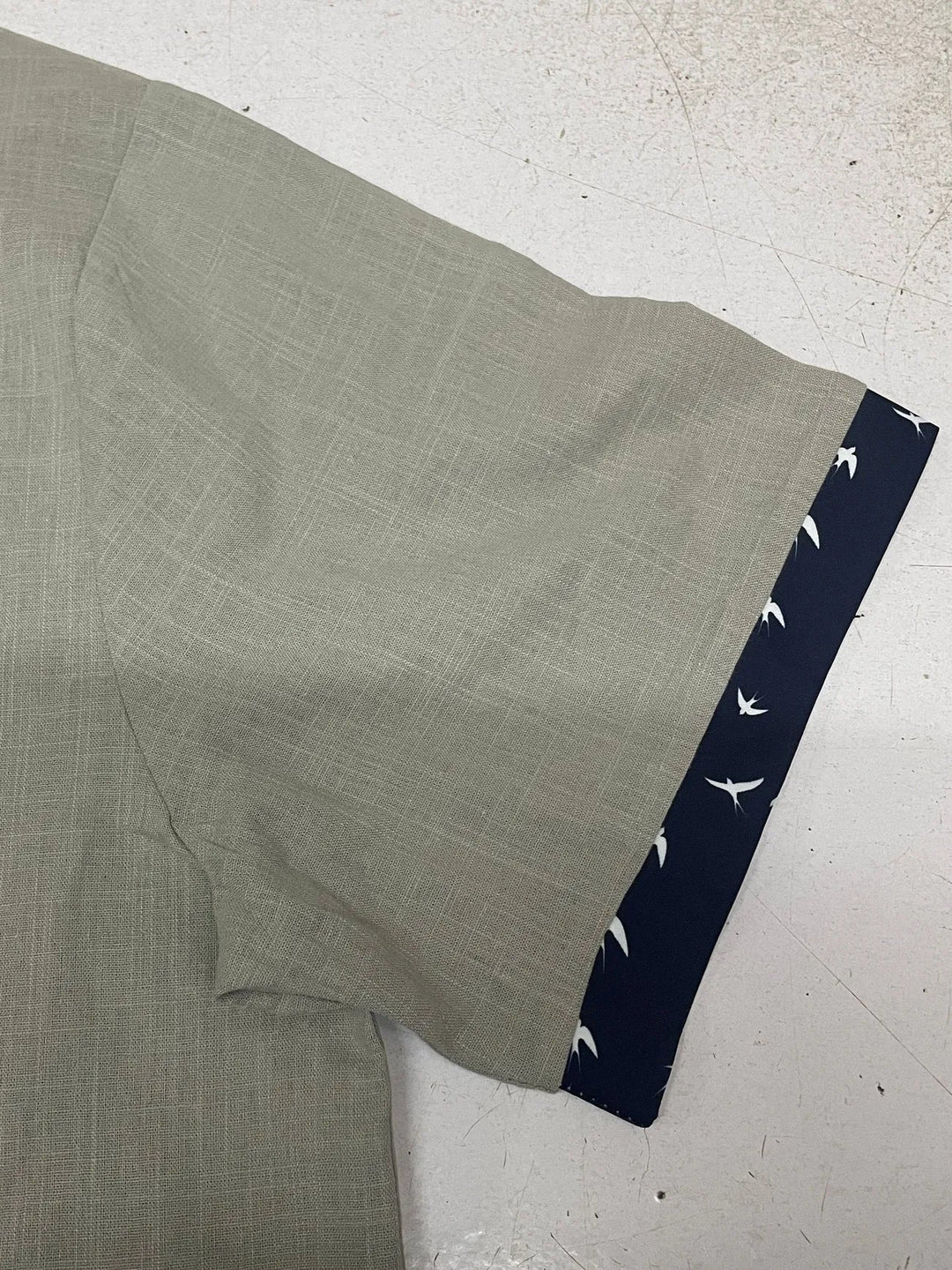 Trofim - Elegant Cute Bird Print Shirt