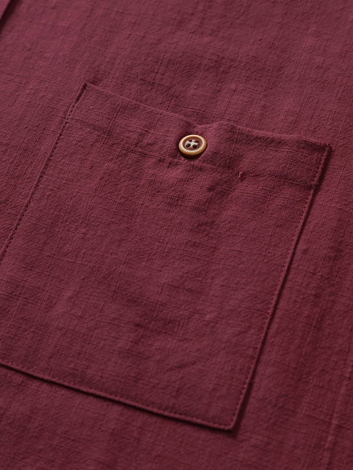 Tejada - Casual Cotton Shirt With Pocket
