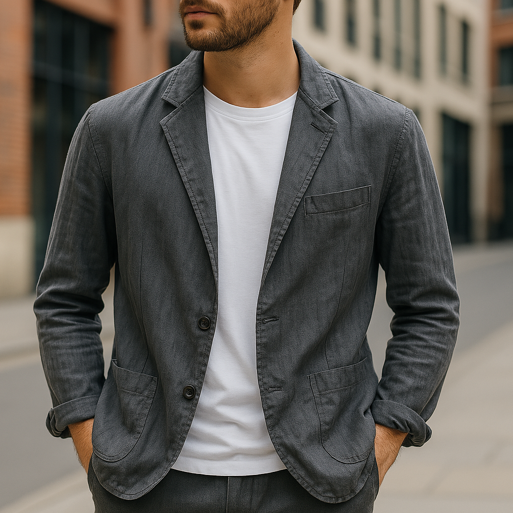 Wellham - Comfortable Linen Blazer