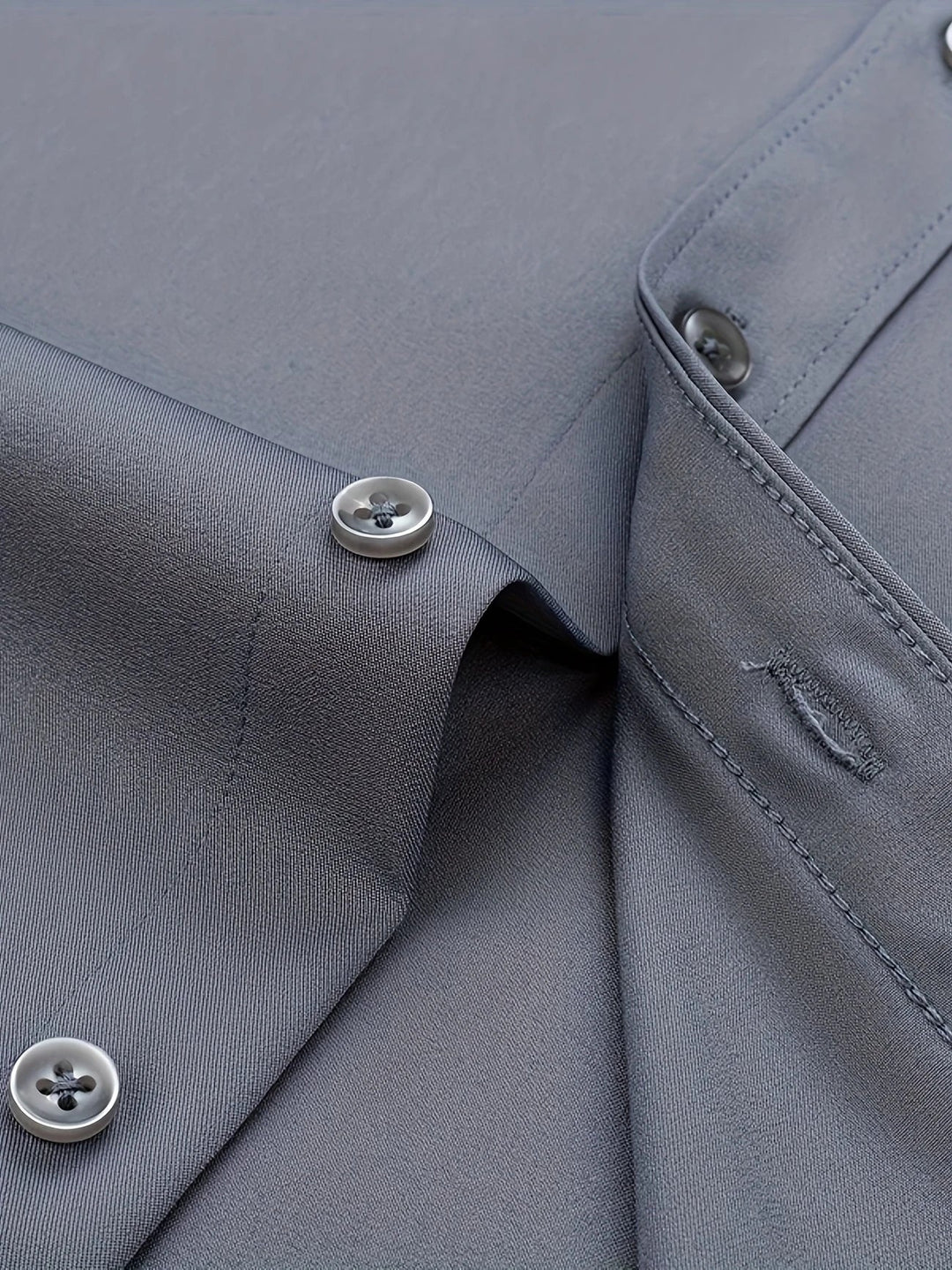 Ezra - Elegant Slim Fit Shirt With Button