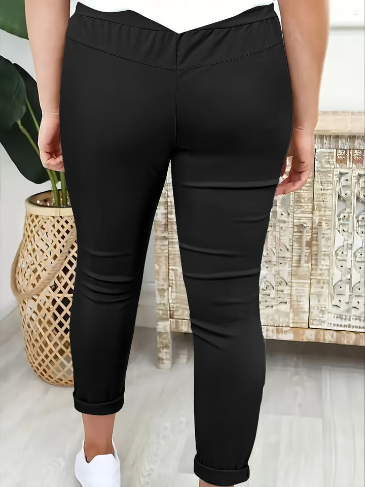 Jaimee - Comfortable Drawstring Trousers