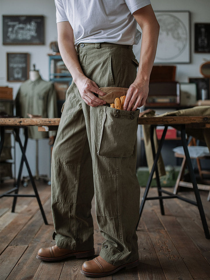 Ibrahim - Army M-47 Herringbone Twill Trouser