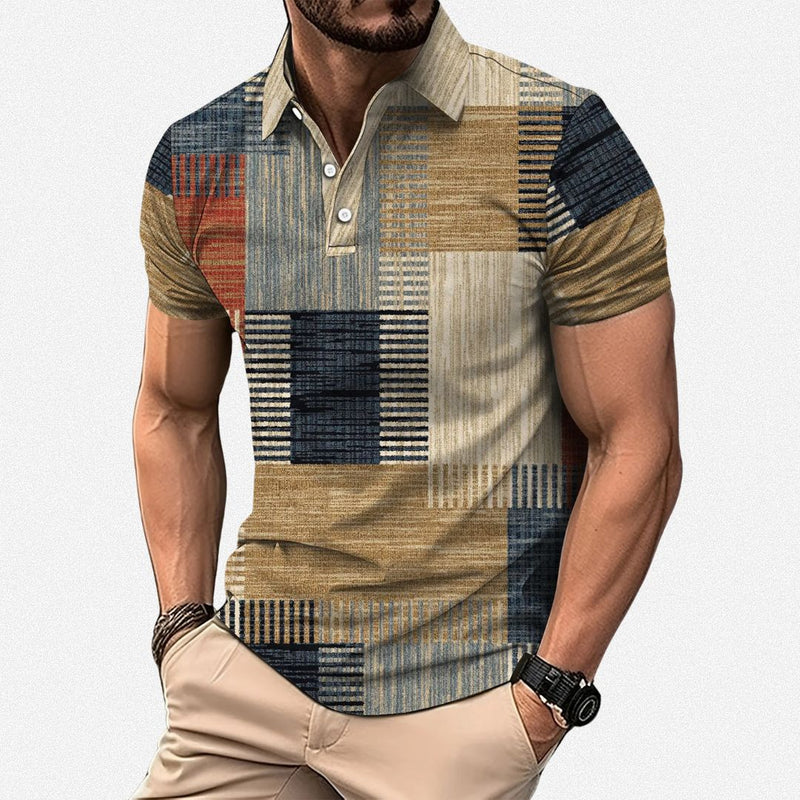 Gasan - Multicolor Polo Short Sleeve Shirt