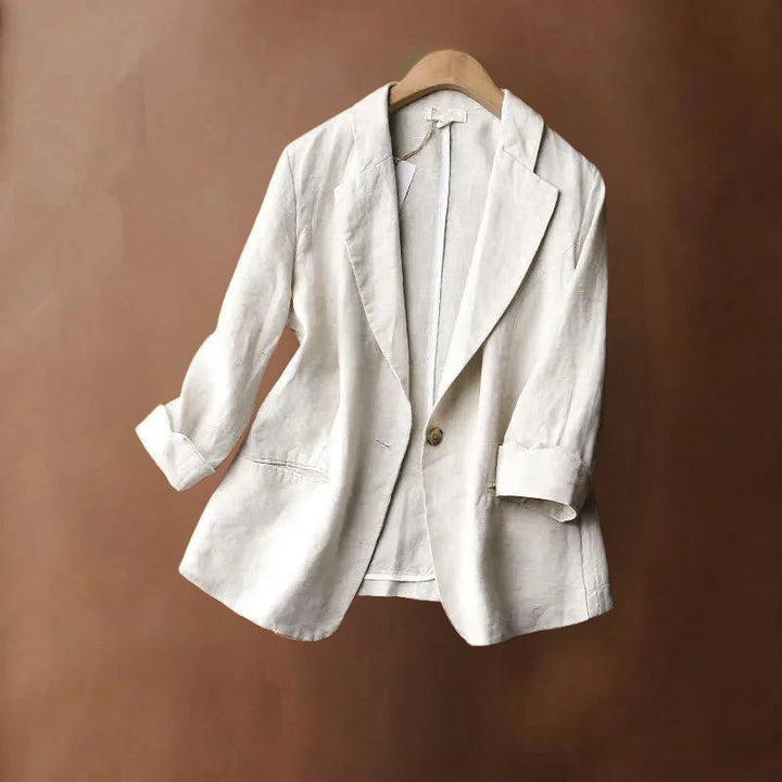 Mavis - Stylish Linen Blazer
