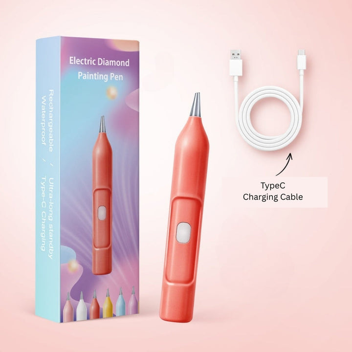 DazzleDot - Electric Diamond Painting Pen 6 Colors