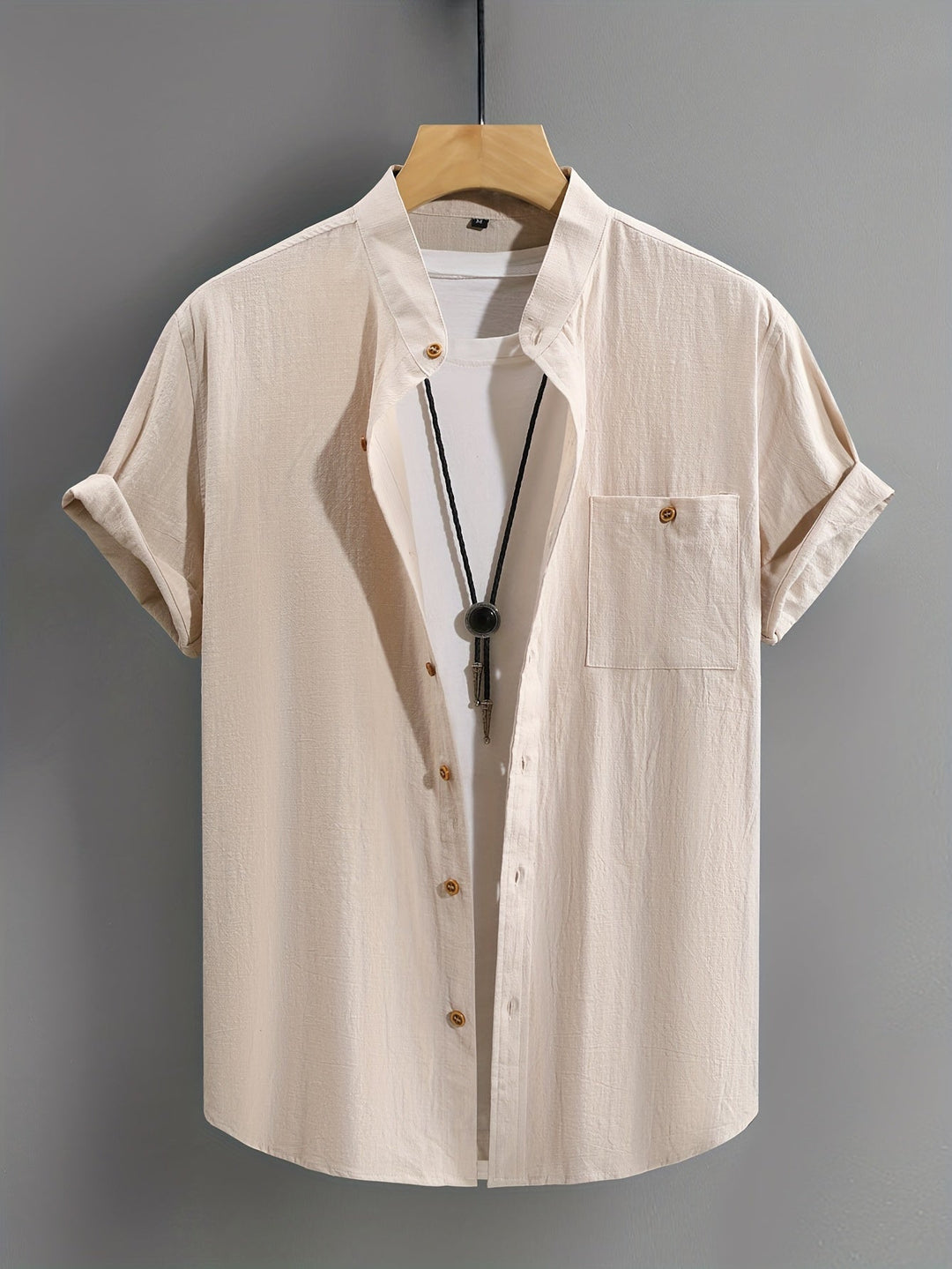 Tejada - Casual Cotton Shirt With Pocket