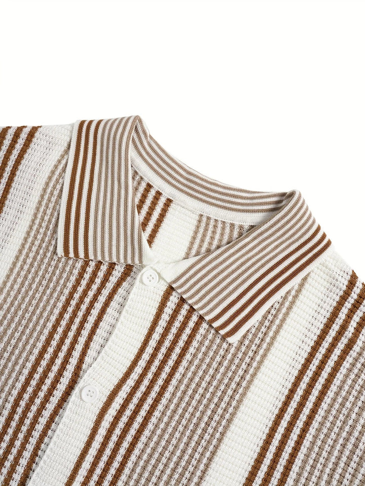 Avram - Casual Striped Shirt With Buttons