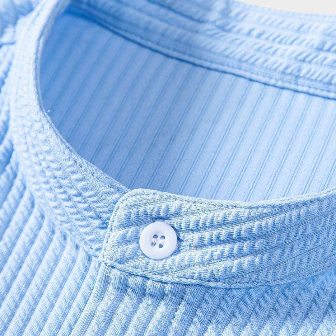 Geoffrey - Stand Up Collar Shirt