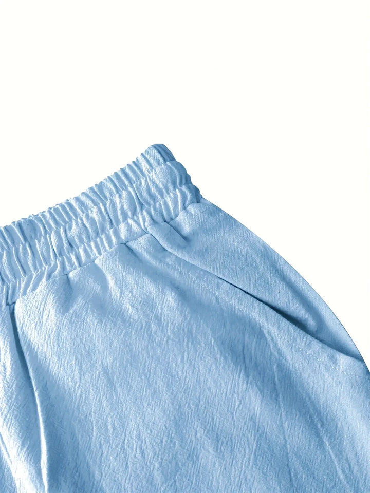 Callan - Casual Linen Shorts With Pocket