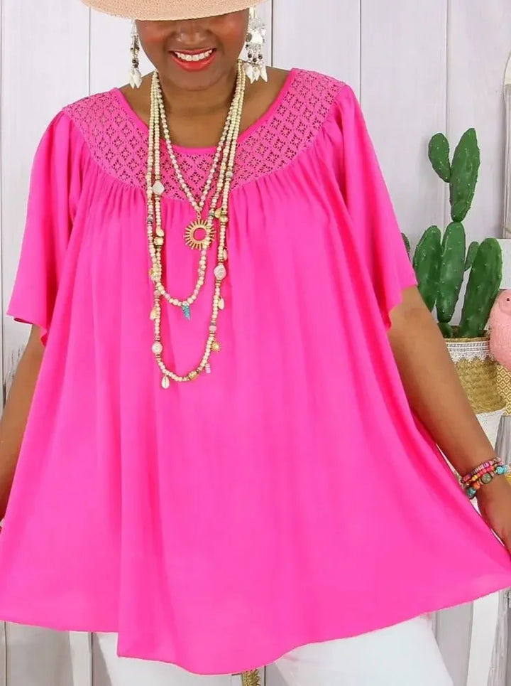 Silvana - Summer Cloth With Short Sleeve