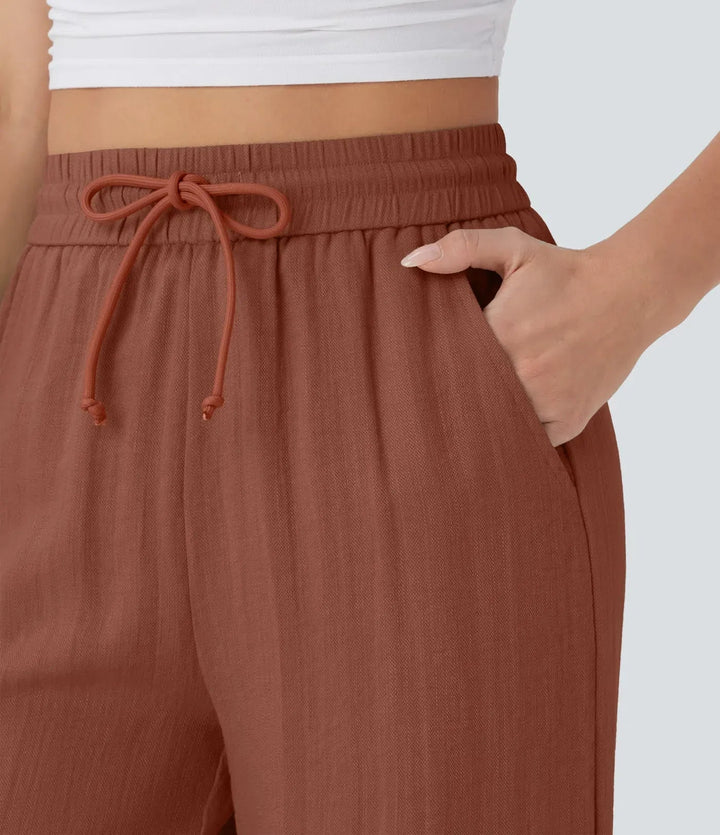 Zafeiria - Elegant Linen Pants