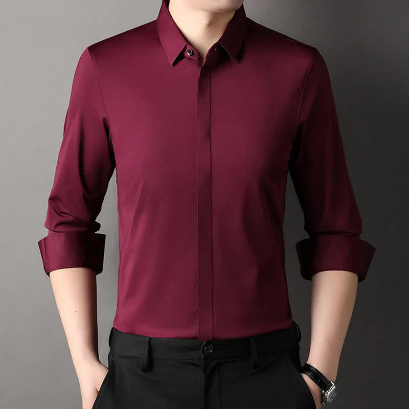 Kusek - Elegant Wrinkle Free Stretch Shirt