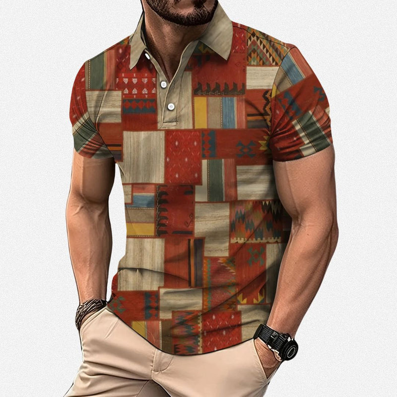 Gasan - Multicolor Polo Short Sleeve Shirt