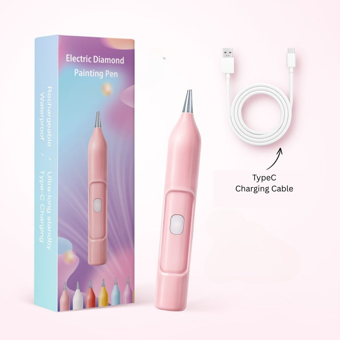 DazzleDot - Electric Diamond Painting Pen 6 Colors
