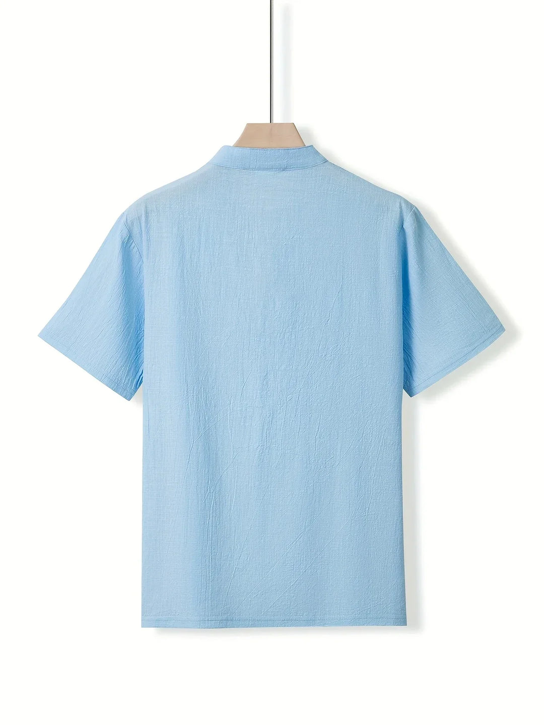 Markos - Casual Short Sleeve Shirt With Button