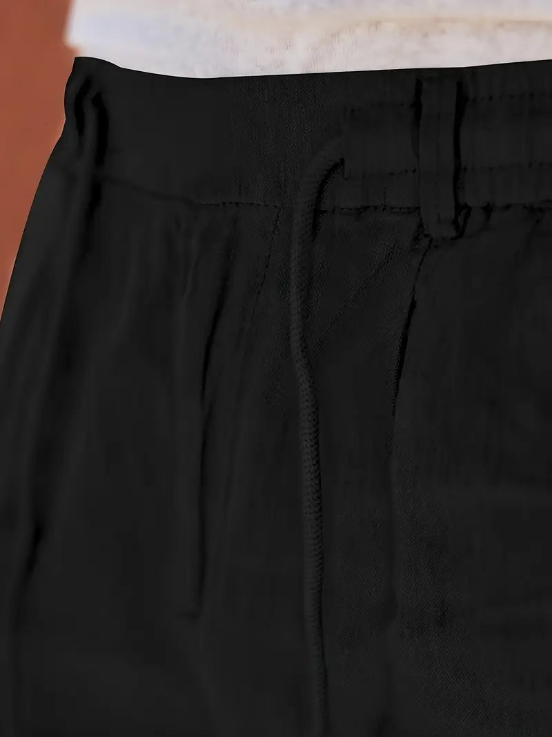 Nichols - Linen Loose Fit Drawstring Pant