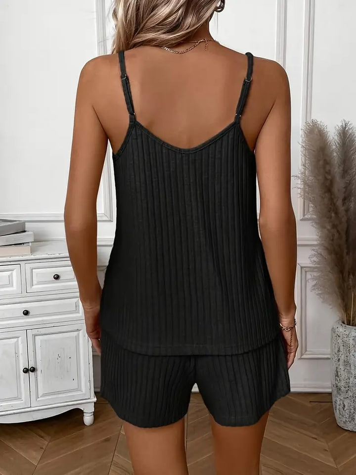 Isalie - Sleeveless Two Piece Set