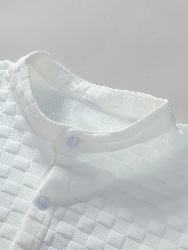 Zane - Casual Summer Short Sleeve Shirt And Short Set