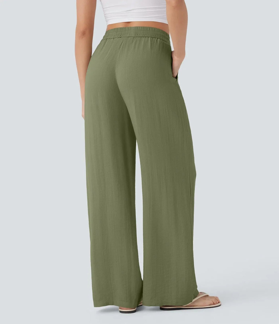 Zafeiria - Elegant Linen Pants
