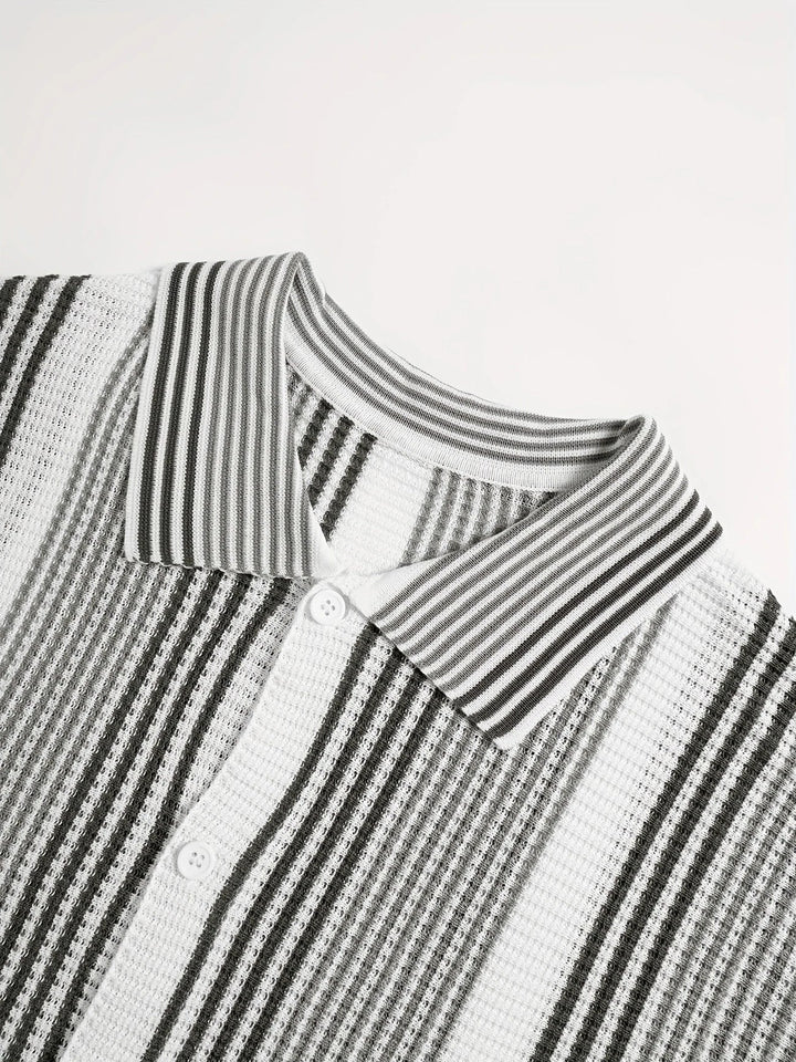 Avram - Casual Striped Shirt With Buttons