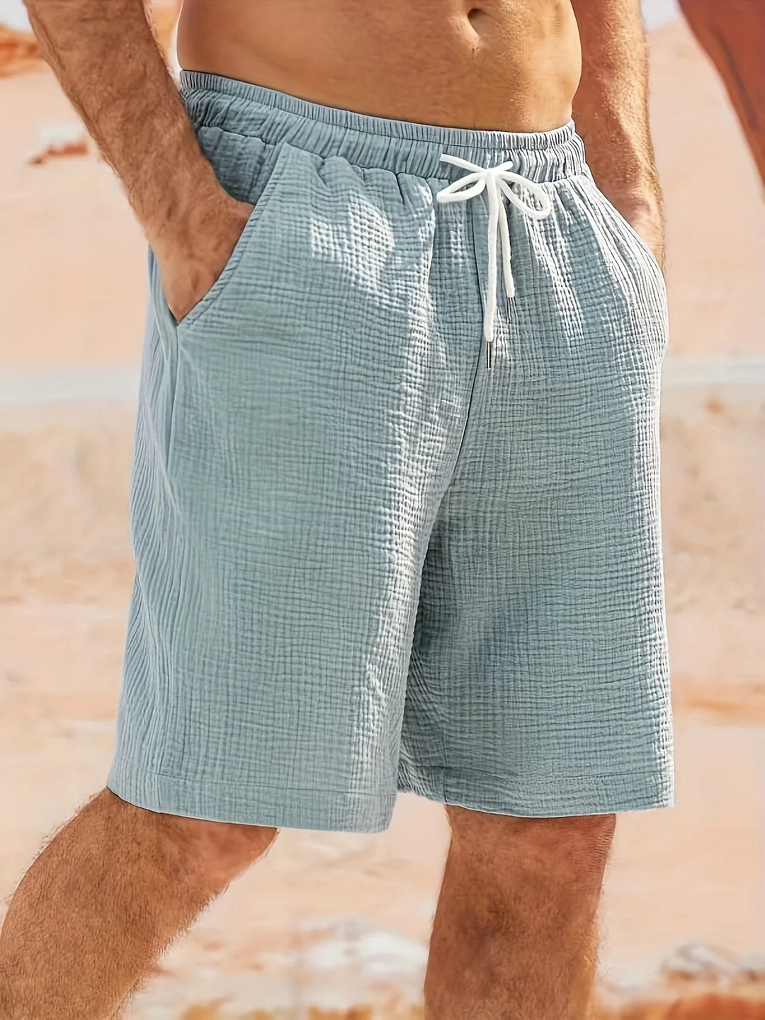 Bancroft - Elegant Loose fit Shorts With Pockets