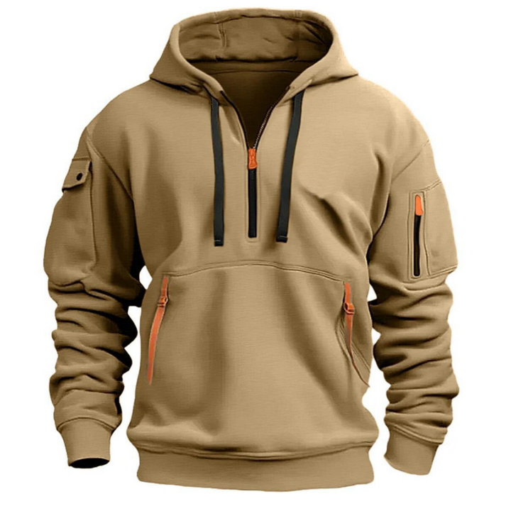 Ludomir - Long Sleeve Multi Pocket Hoodie