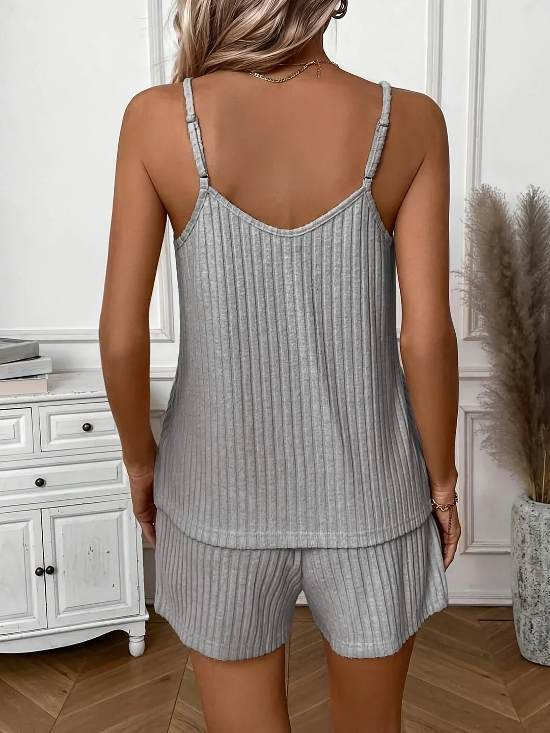 Hristina - Comfortable Two Piece Summer Set With Strap