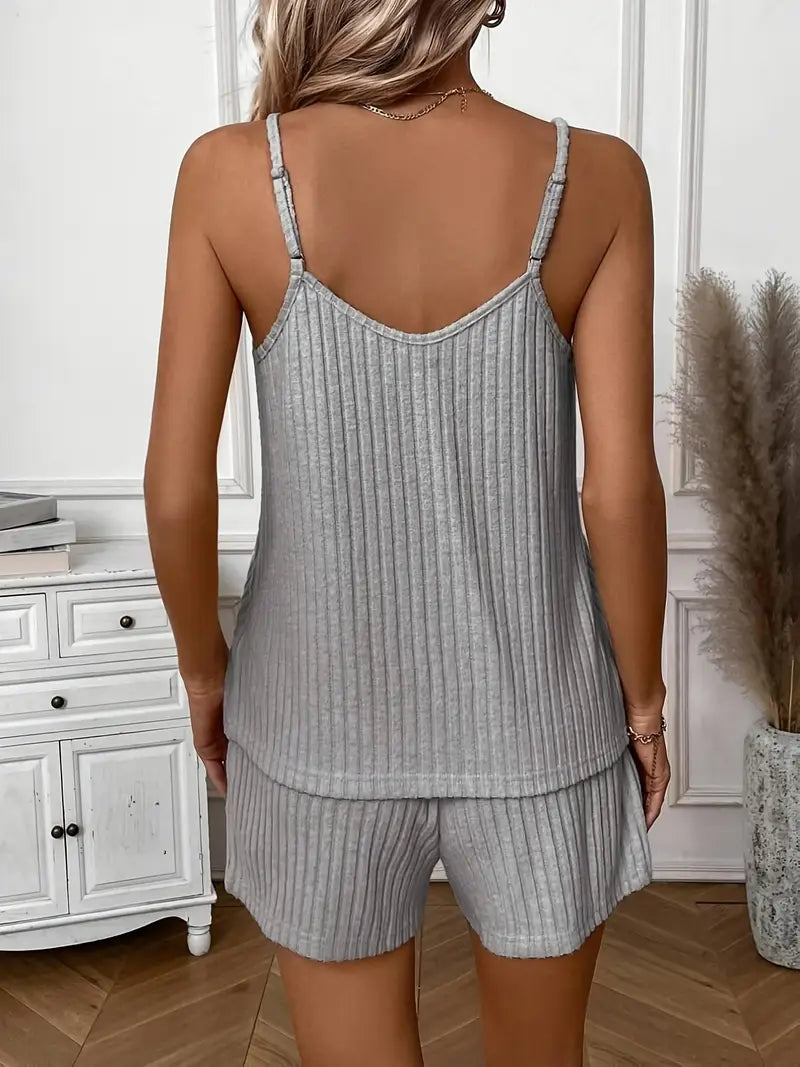 Isalie - Sleeveless Two Piece Set