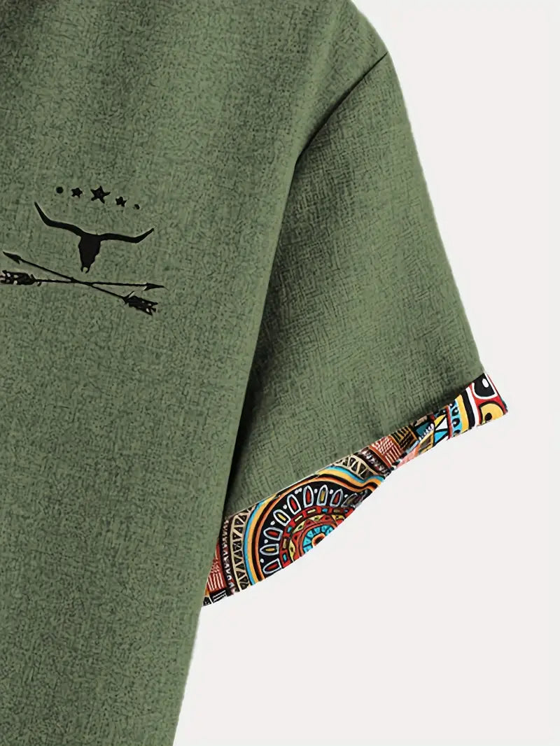 Murat - Elegant Short Sleeve Shirt