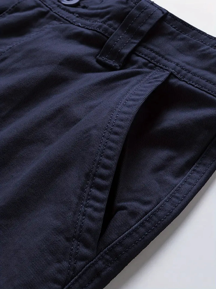 Mauro - Elegant Shorts With Multi Pockets