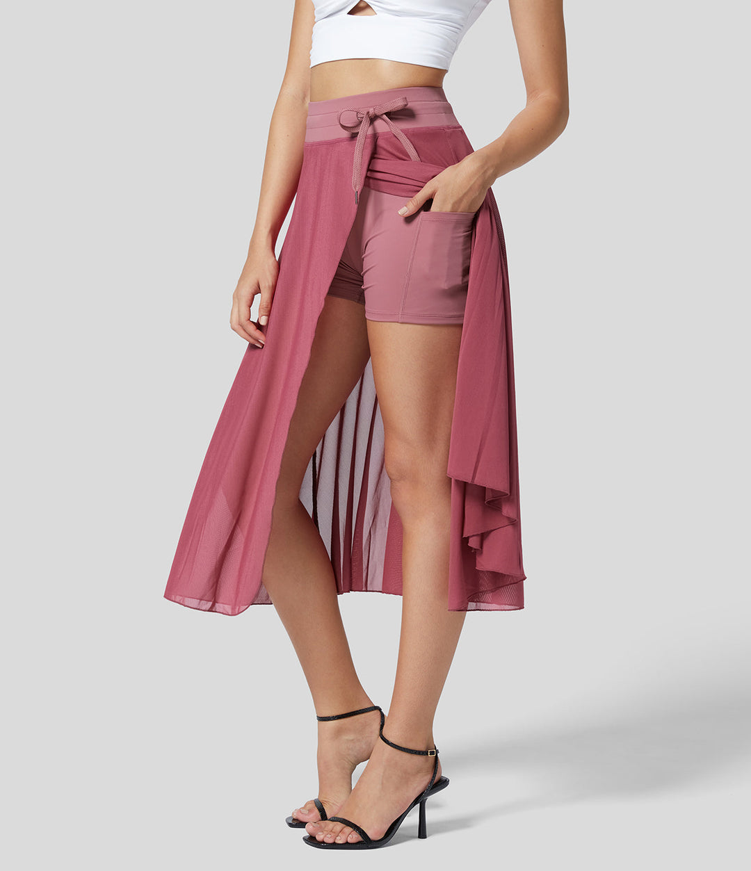 Eliara - High Waisted 2-in-1 Skirt