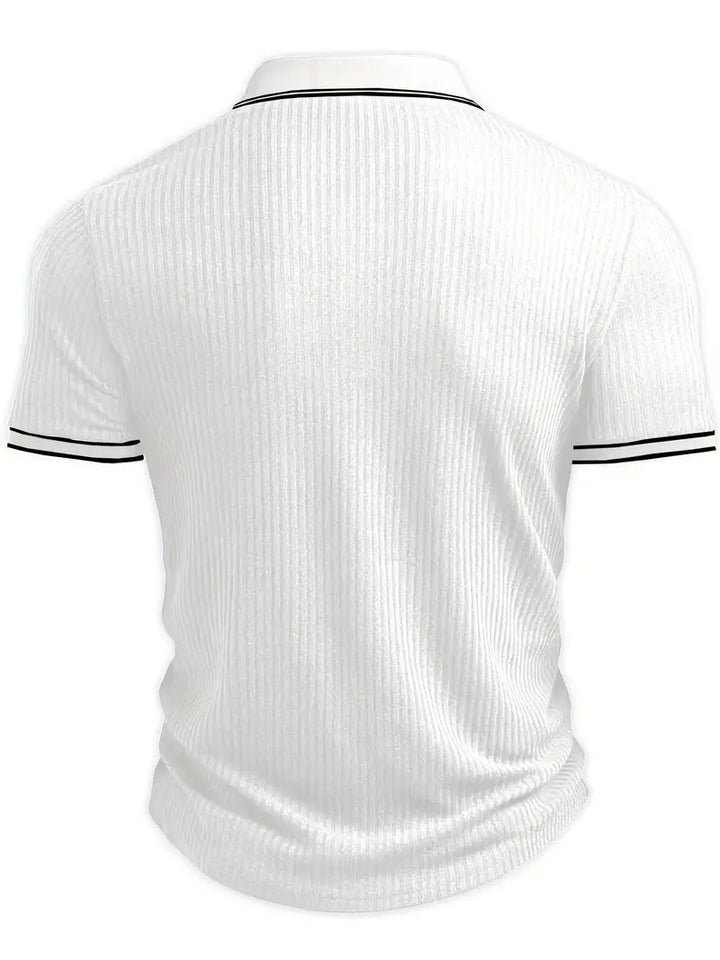 Orestis - Elegant Short Sleeve Polo Shirt