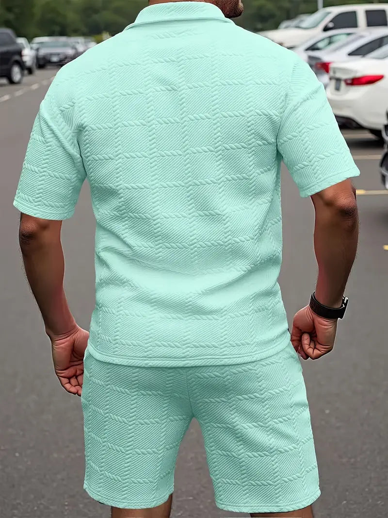 Vadim - Short Sleeve Two Piece Set