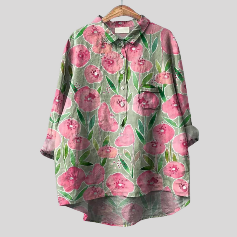 Matilde - Handmade Floral Shirt