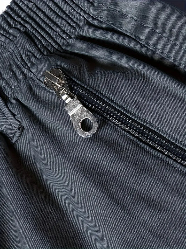 Theodore - Breathable Cotton Cargo Shorts