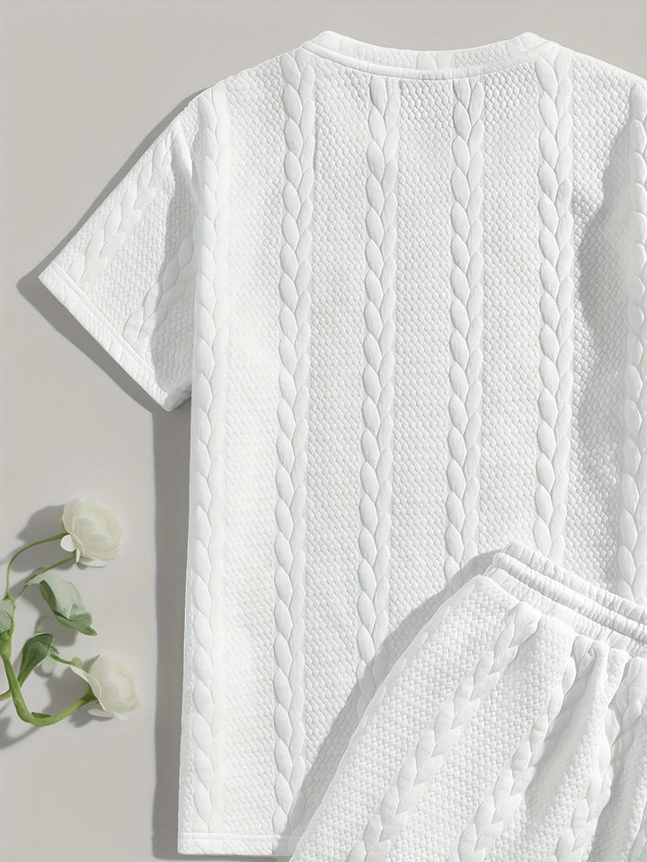 Archie - Casual Knitted Two Picec Set