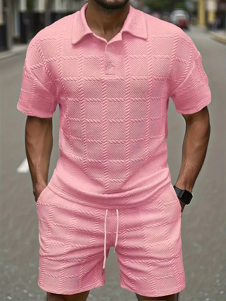 Vadim - Short Sleeve Two Piece Set